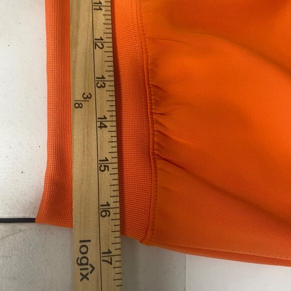 F&G Tech Sweatshirt Mens M Orange Golf Athleisure Sports Active Training Shirt‎ - Picture 10 of 11